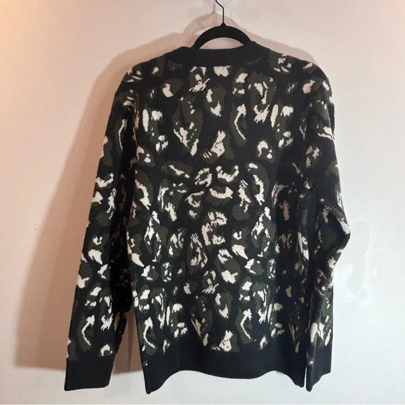 MINIMUM Sz M Wool Blend Crew Neck Abstract Pattern Design Sweater NEW WITH TAGS - Picture 10 of 10